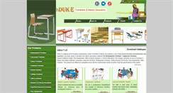 Desktop Screenshot of dukefurnitures.com